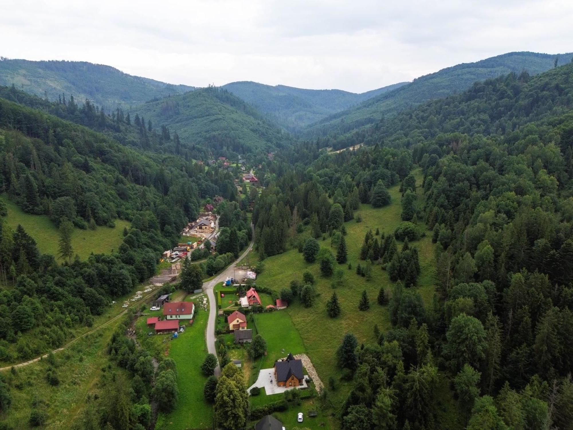 Вилла Rycerki Dom Na Szlaku Райча Экстерьер фото