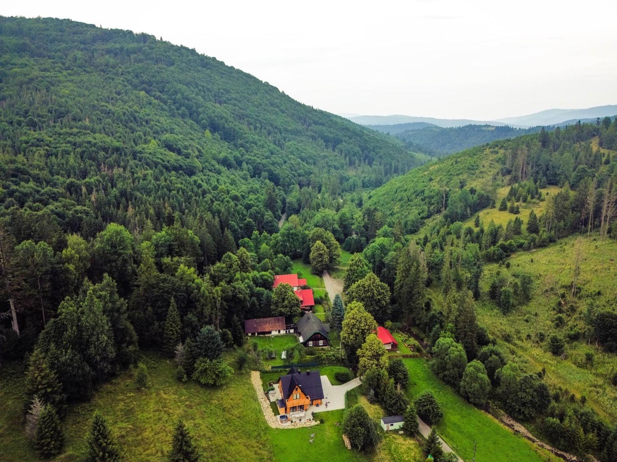 Вилла Rycerki Dom Na Szlaku Райча Экстерьер фото