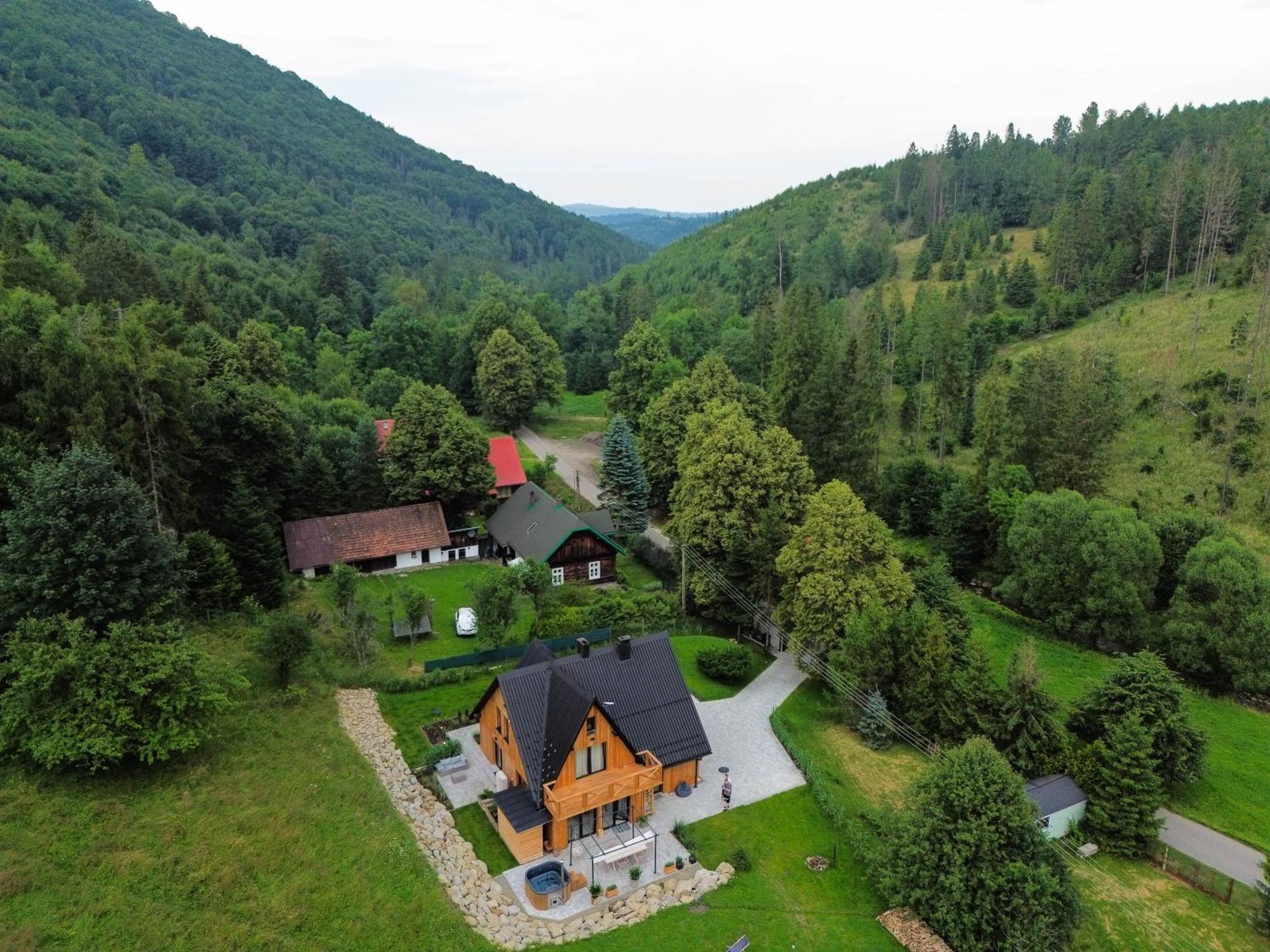 Вилла Rycerki Dom Na Szlaku Райча Экстерьер фото