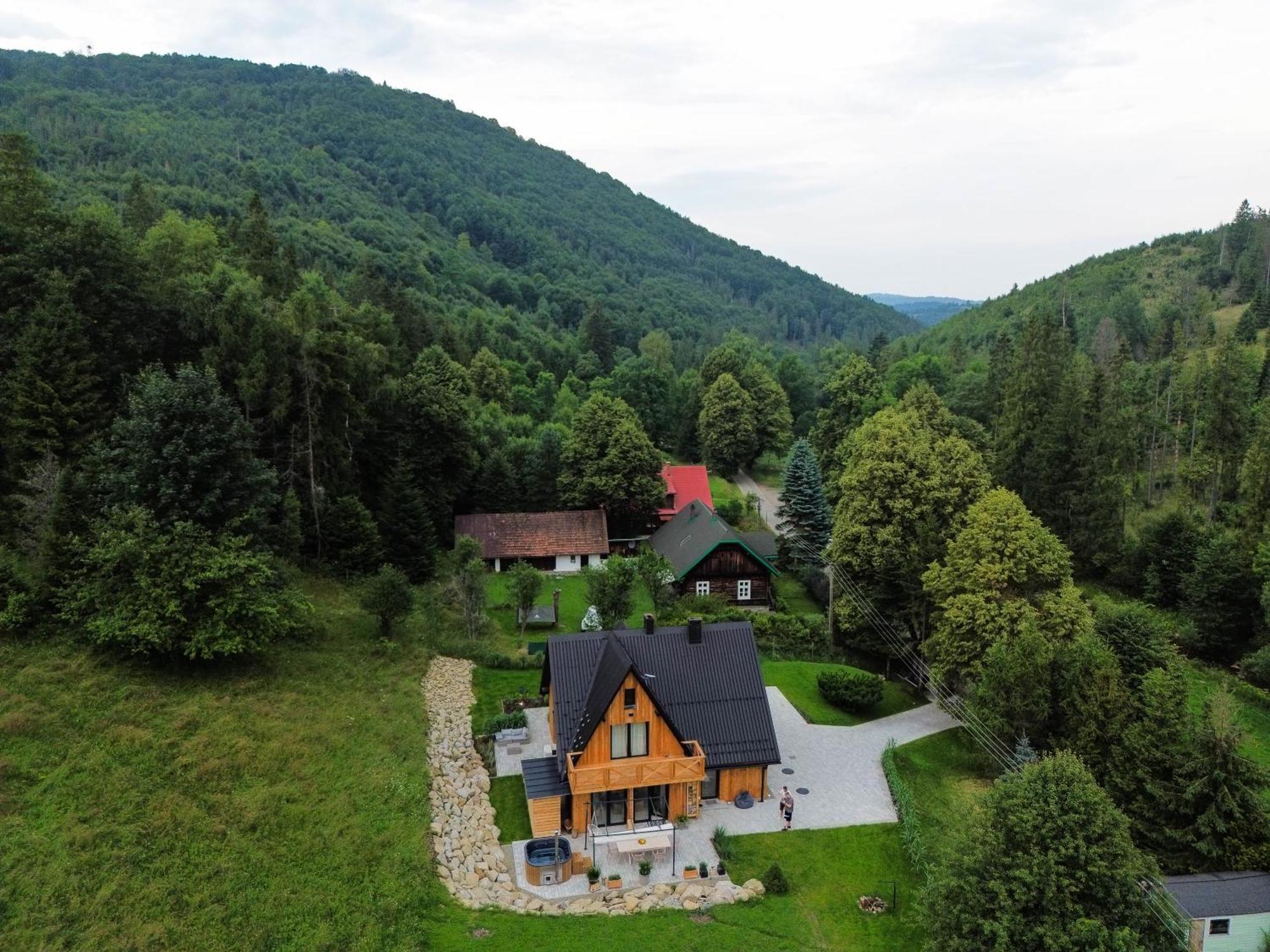 Вилла Rycerki Dom Na Szlaku Райча Экстерьер фото