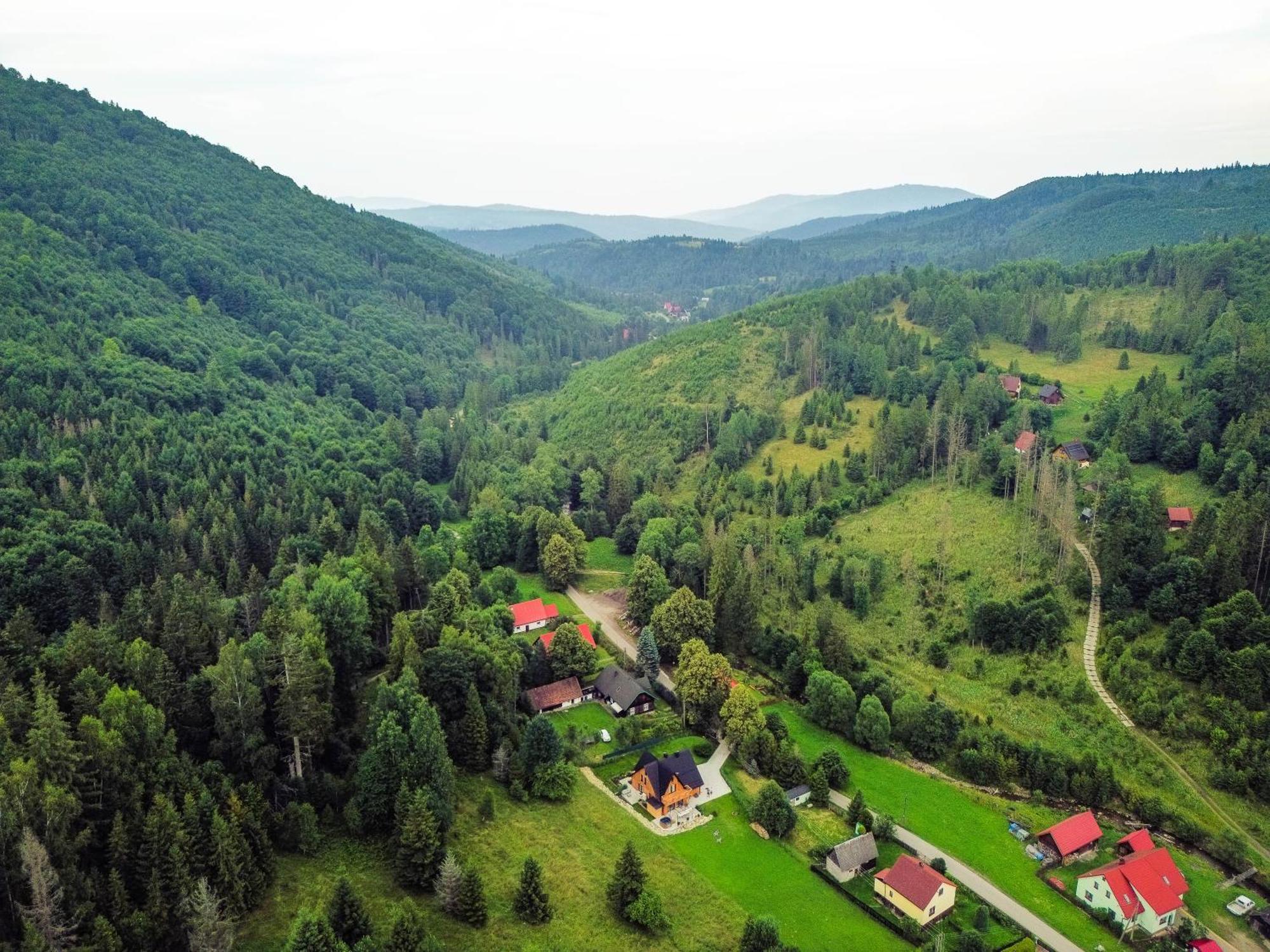 Вилла Rycerki Dom Na Szlaku Райча Экстерьер фото
