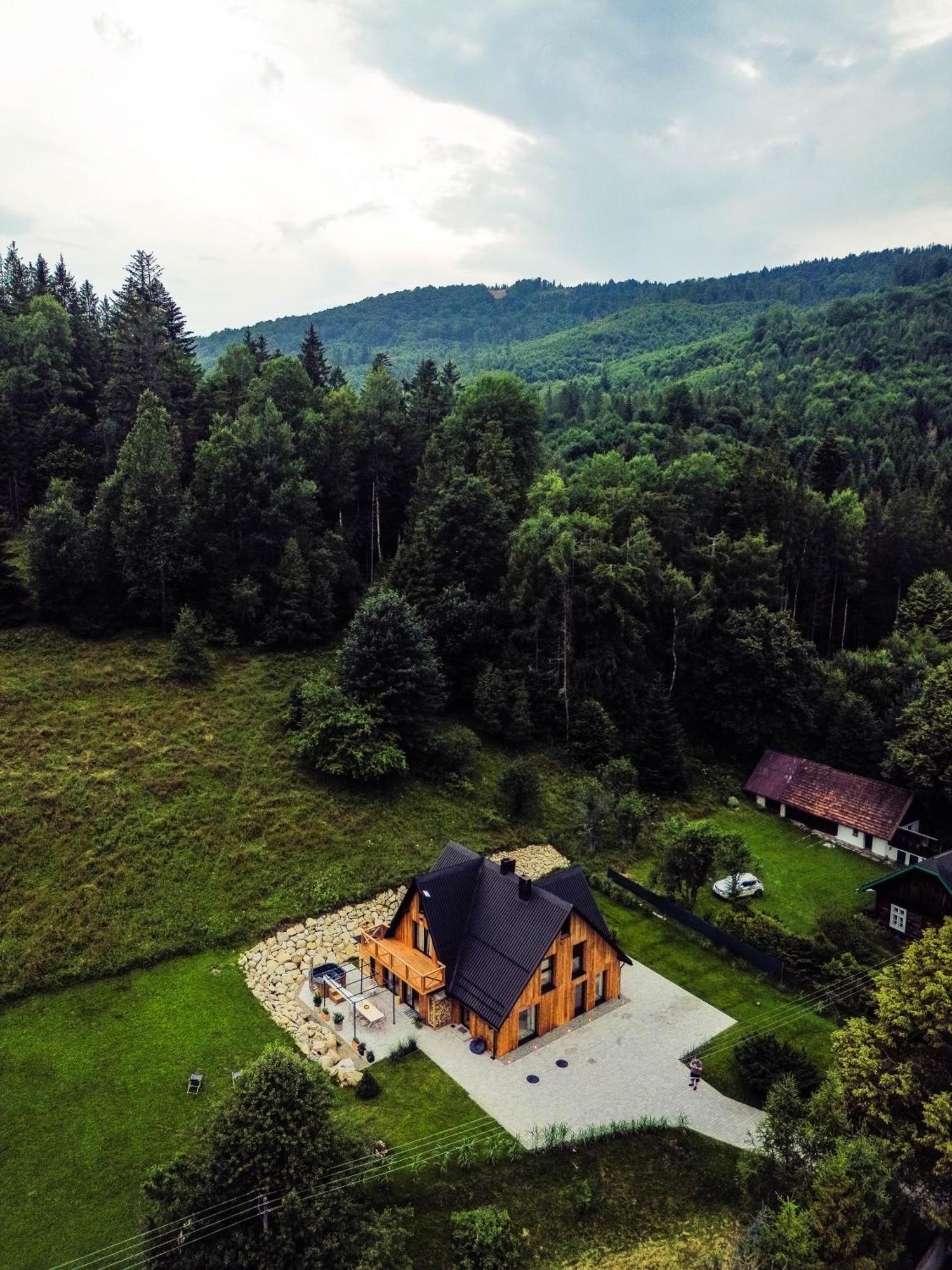 Вилла Rycerki Dom Na Szlaku Райча Экстерьер фото